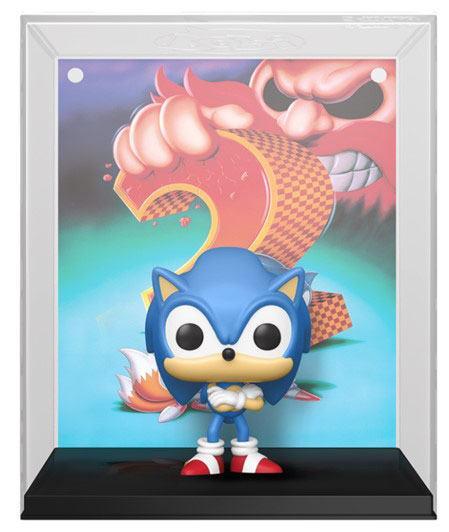 Sonic the Hedgehog 2 POP! Game Cover Vinyl Figure Sonic heo Exclusive 9 cm - Funko