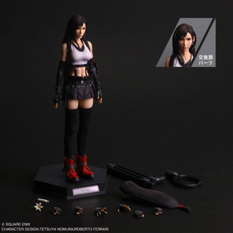 Final Fantasy VII Rebirth Play Arts Shin Action Figure Tifa Lockhart 25 cm 1