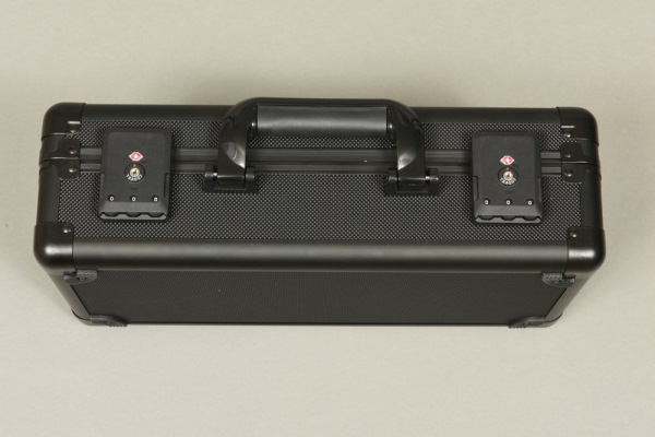 Evoretro Mini Carrying Case with Handle & Removable Foam Black 6