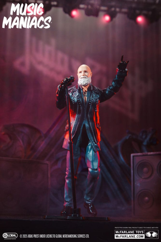 Judas Priest Music Maniacs Heavy Metal Action Figure Rob Halford 15 cm 10