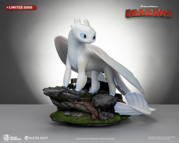 How To Train Your Dragon 3 Master Craft Statue Light Fury 29 cm