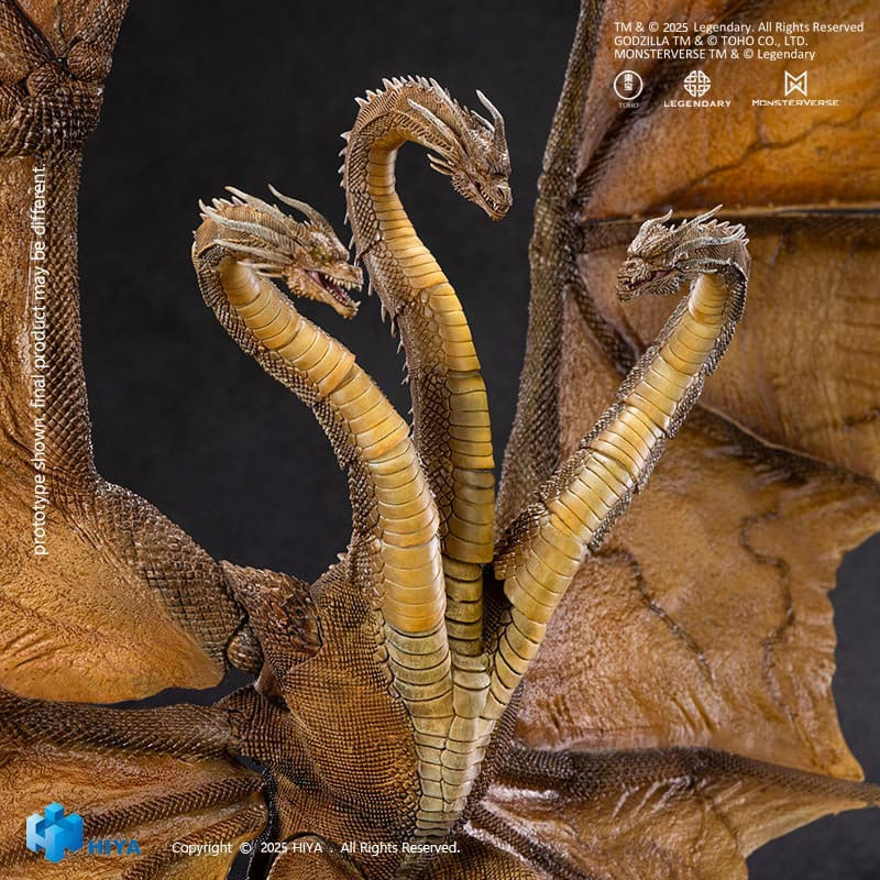 Godzilla: King of the Monsters 2019 Exquisite Basic Action Figure King Ghidorah 2.0 25 cm 6