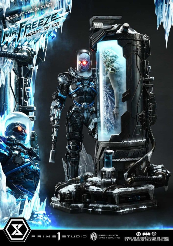 DC Comics Real Elite Masterline Series Statue 1/3 Batman (Comics) Mr. Freeze Heart of Ice (Design by 13