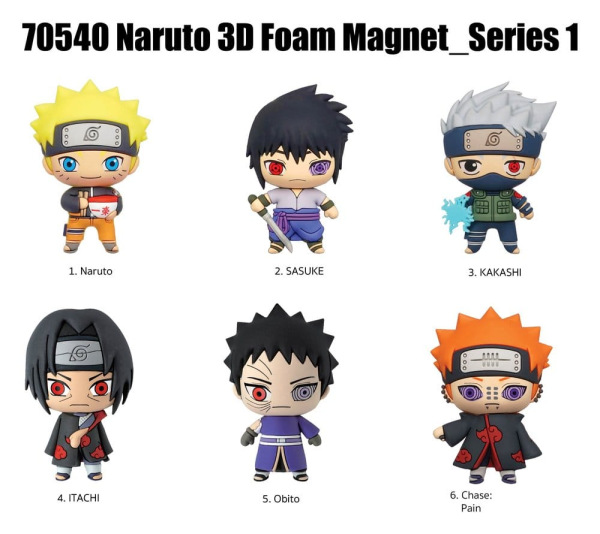 Naruto Magnets blind pack Display (12) 1