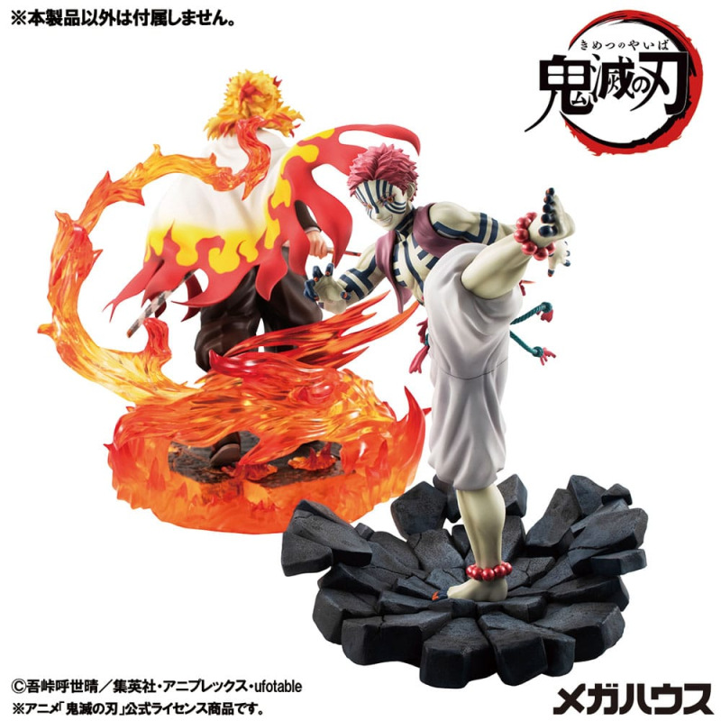 Demon Slayer Kimetsu no Yaiba G.E.M. PVC Statue Upper Three Akaza 19 cm 7