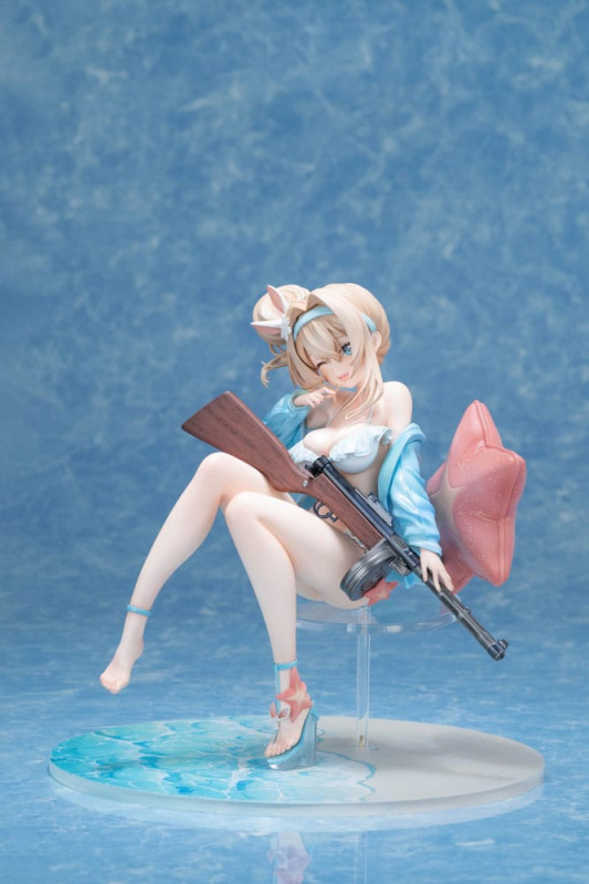 Girls´ Frontline 2: Exilium PVC Statue 1/6 Suomi Sparkling Ocean Ver. 20 cm 8