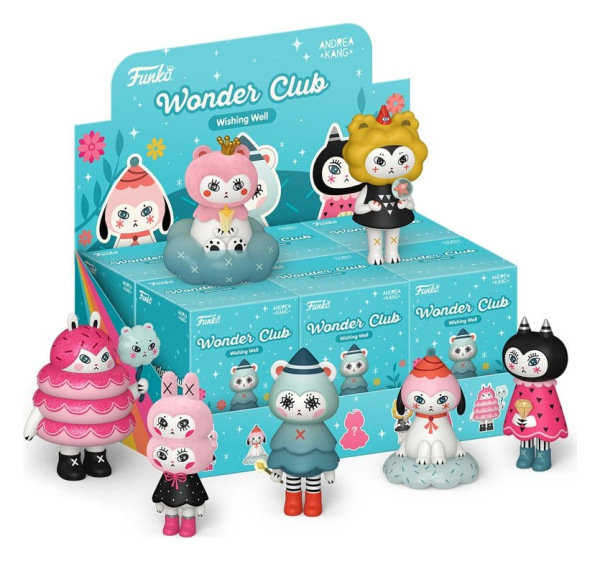 Funko-Legacy POP! PremBB Vinyl Figures Wonder Club PCQ with Chase 9 cm Assortment (6)