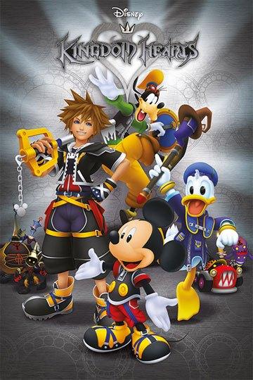 Kingdom Hearts Poster Classic 61 x 91 cm