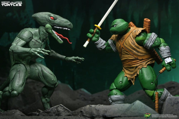 Teenage Mutant Ninja Turtles (Mirage Comics) Action Figure 2-Pack Daimyo Orkai & Raptor 18 cm 1