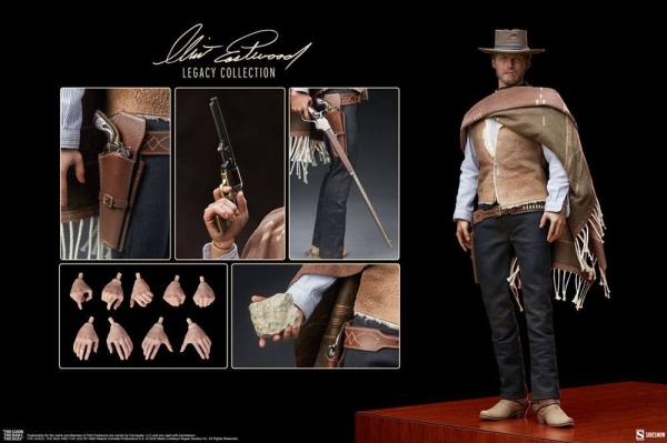 The Good, The Bad and the Ugly Clint Eastwood Legacy Collection Action Figure 1/6 The Man With No Na 9