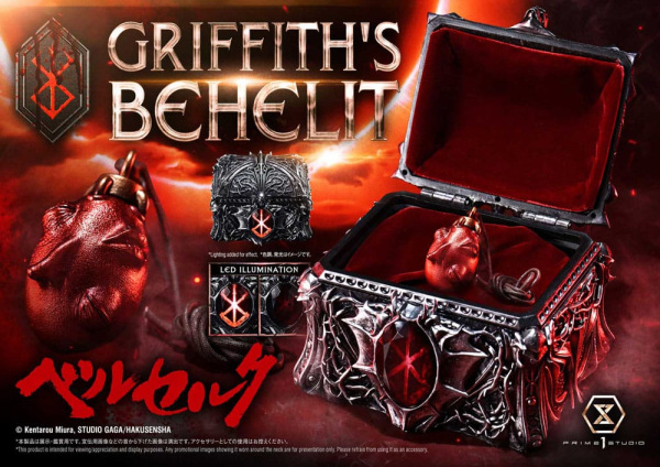 Berserk Life Scale Statue Griffith's Behelit 6 cm 1