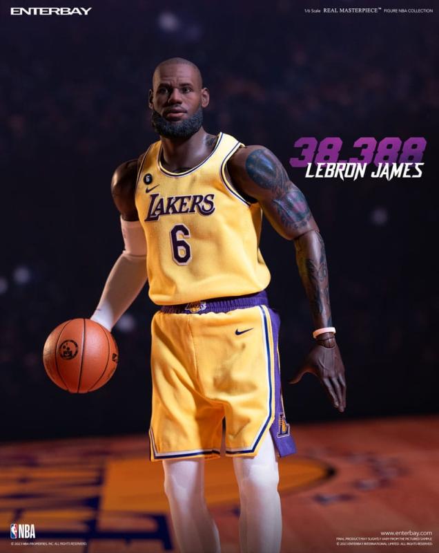 NBA Collection: Lebron James Special Edition 1/6 Real Masterpiece Action Figure - Enterbay