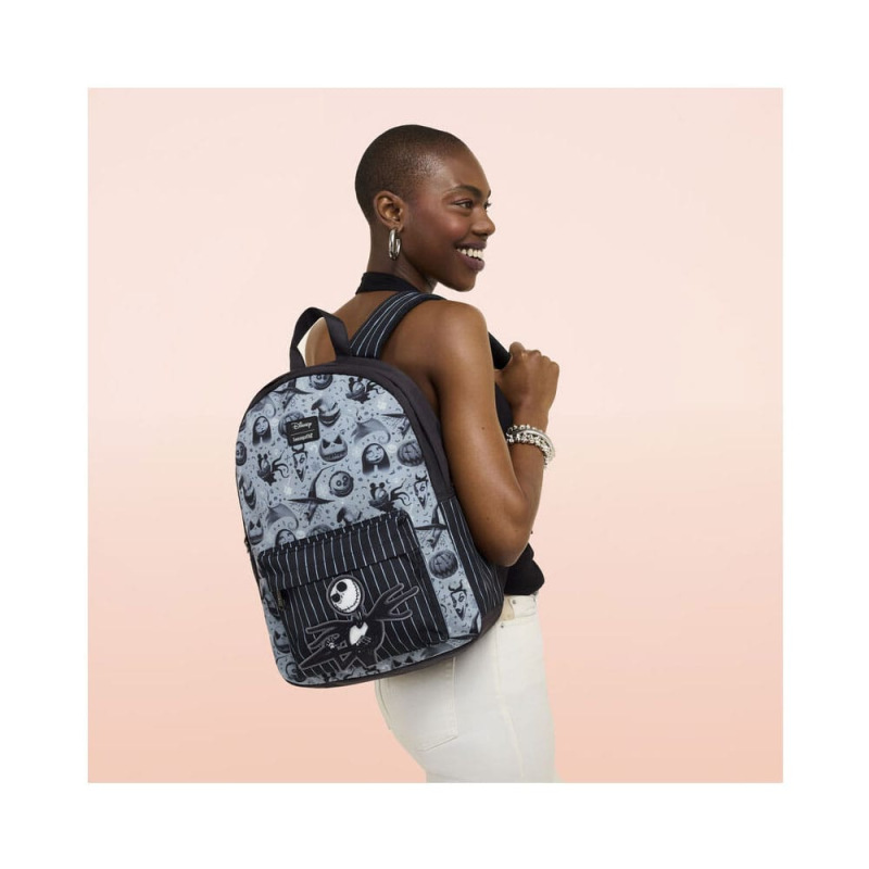 Disney by Loungefly Full-Size Nylon Backpack Nightmare before Christmas 4