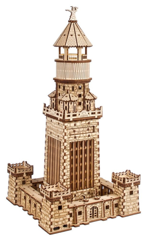 Ugears 3D Wooden Puzzle Lighthouse of Alexandria 13