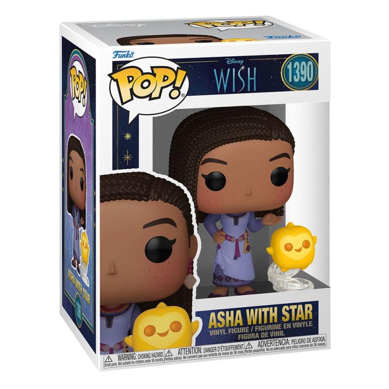 Wish POP! Disney Vinyl Figure Asha with Star 9 cm 1