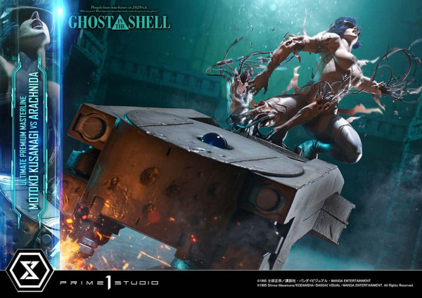 Ghost in the Shell Ultimate Premium Masterline Series Statue 1/4 Motoko Kusanagi vs Arachnida 68 cm 10