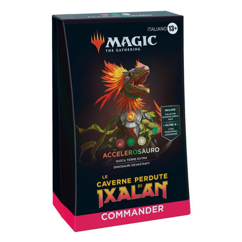 Magic the Gathering Le Caverne Perdute di Ixalan Commander Decks Display (4) italian