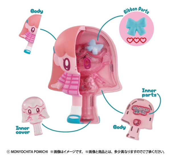 Inside Fantasy Mini Figures Monyogirl 7 cm Blind Box Display (4) 8