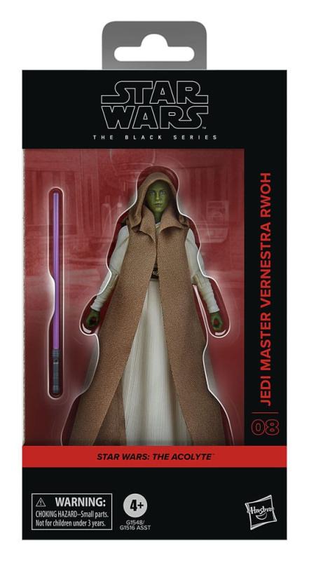 Star Wars: The Acolyte Black Series Action Figure Jedi Master Vernestra Rwoh 15 cm