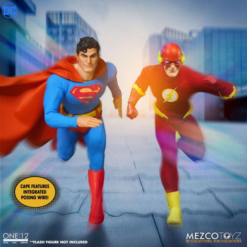 DC Comics: Superman Man of Steel Edition 1/12 Action Figure - Mezco Toys