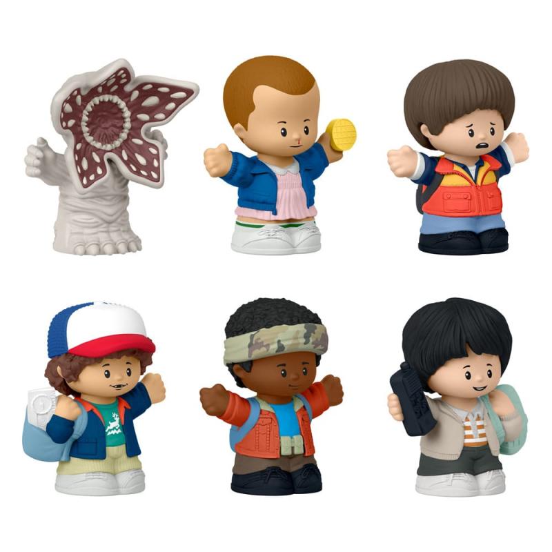 Stranger Things Fisher-Price Little People Collector Mini Figures 6-Pack Castle Byers 7 cm