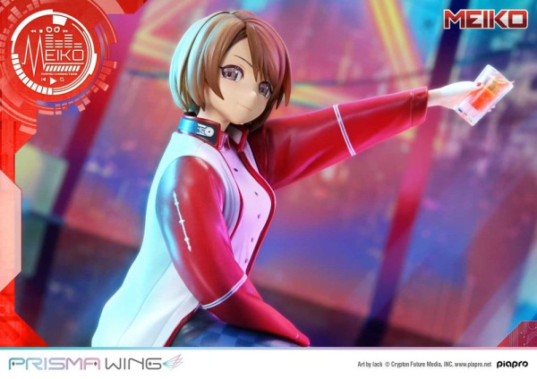 Piapro Characters Prisma Wing Statue 1/7 Meiko Illustration by lack 21 cm 12