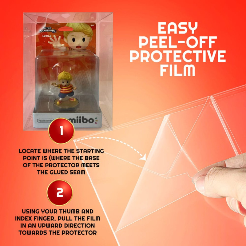 PET Protectors 10-Pack for Amiibo Figures 6