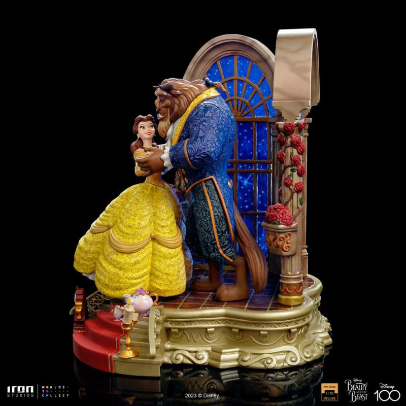 Disney: Beauty and the Beast 1/10 Art Scale Deluxe Statue - Iron Studios