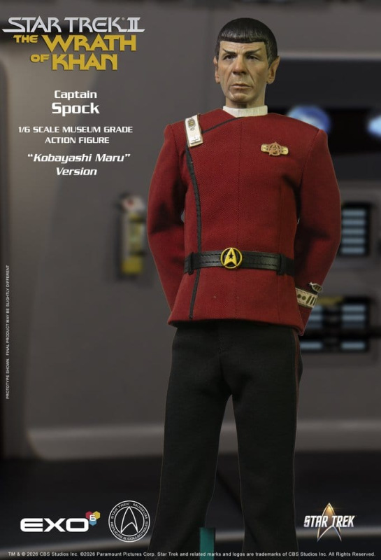 Star Trek: The Wrath of Khan Action Figure 1/6 Captain Spock Kobayashi Maru Version 30 cm 1