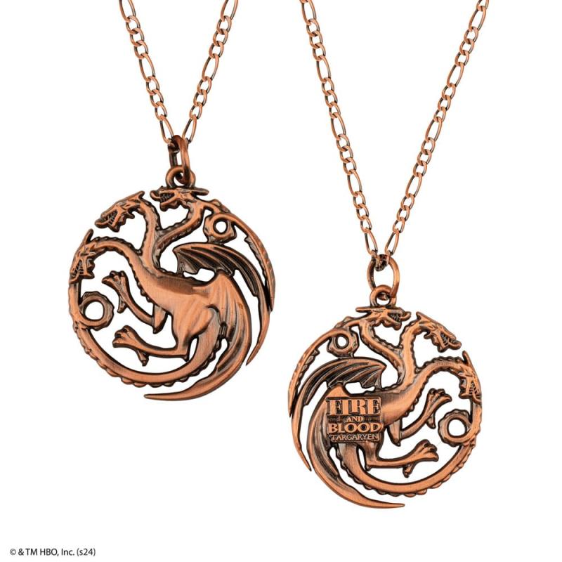 Game of Thrones tree ornment with Necklace Targaryen