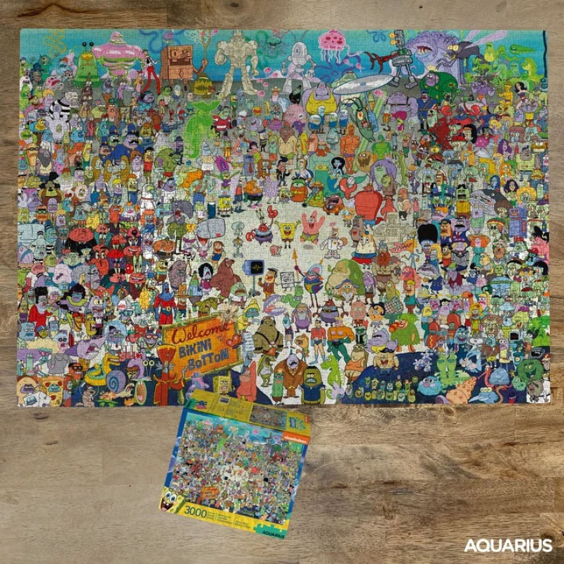 SpongeBob Jigsaw Puzzle Bikini Bottom (3000 pieces) 1