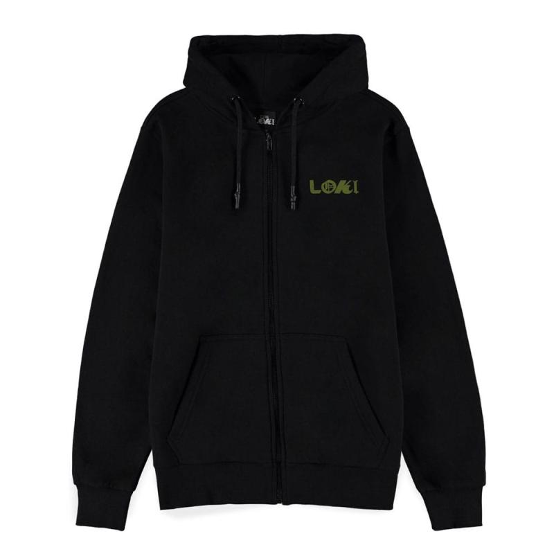 Loki Zipper Hoodie Believe Size L