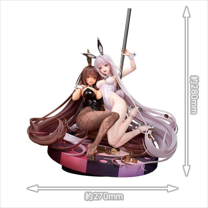 Goddess of Victory: Nikke Statue 1/7 Noir & Blanc Bunny X 777 Ver. 28 cm 2