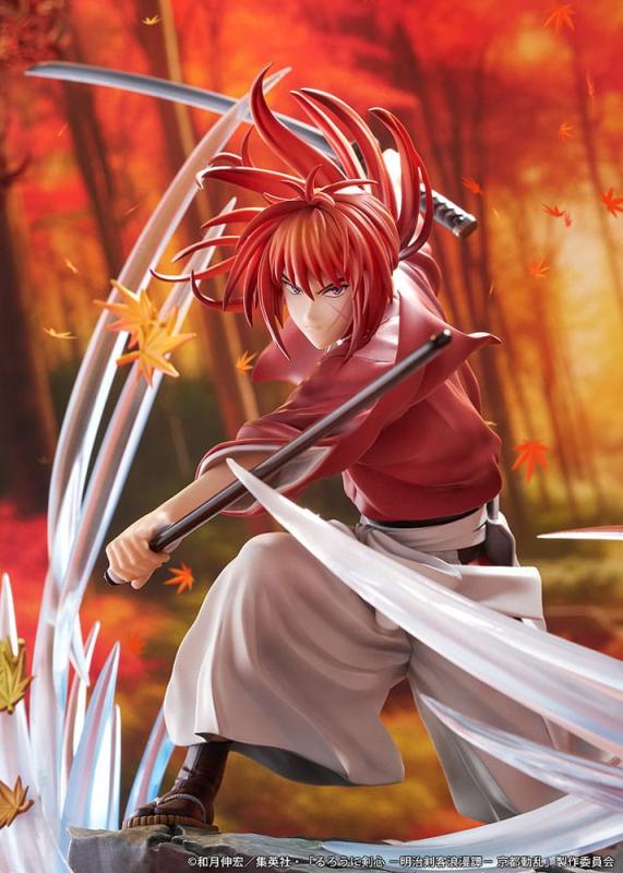 Rurouni Kenshin: Meiji Kenkaku Romantan Kyoto Douran PVC Statue 1/7 Kenshin Himura Souryusen Ver. 27