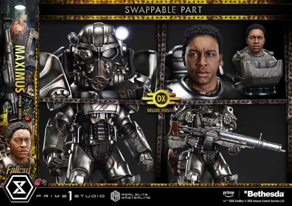Fallout Real Elite Masterline Statue 1/4 Maximus Power Armor Deluxe Version 67 cm 9