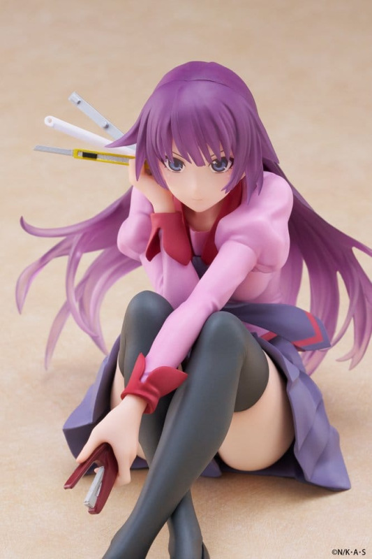 Monogatari PVC Statue Desktop Cute Figure Hitagi Senjougahara 13 cm 11