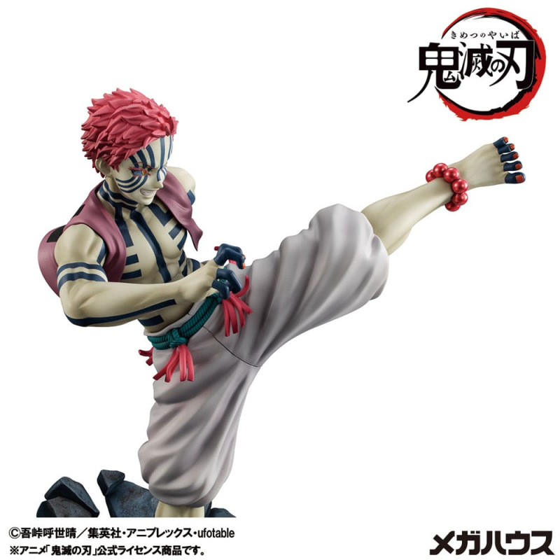 Demon Slayer Kimetsu no Yaiba G.E.M. PVC Statue Upper Three Akaza 19 cm 5