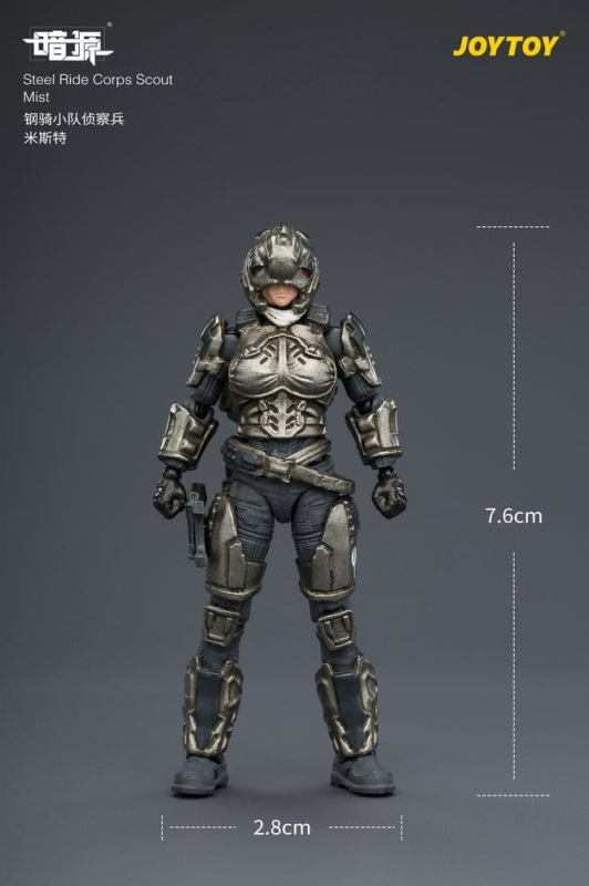 Dark Source Steel Ride Corps Action Figure Scout Mist 8 cm 9
