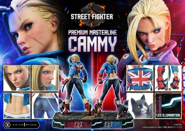 Street Fighter Ultimate Premium Masterline Series Statue 1/4 Cammy Regular Version 55 cm