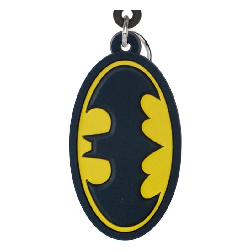 DC Comics Soft Touch Keychain Batman Logo