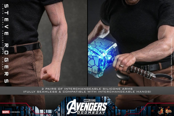 Marvel Avengers: Doomsday Movie Masterpiece Action Figure 1/6 Steve Rogers 31 cm 12