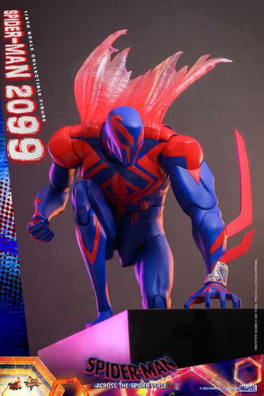 Spider-Man Across the Spider-Verse: Spider-Man 2099 1/6 Action Figure - Hot Toys