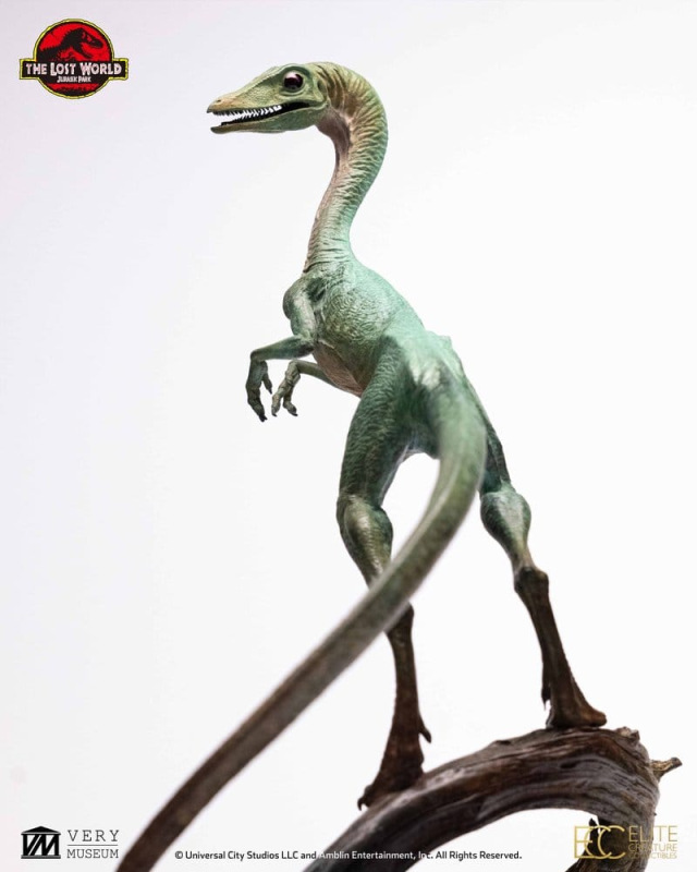 The Lost World: Jurassic Park Statue 2/3 Compsognathus Bronze 28 cm 3