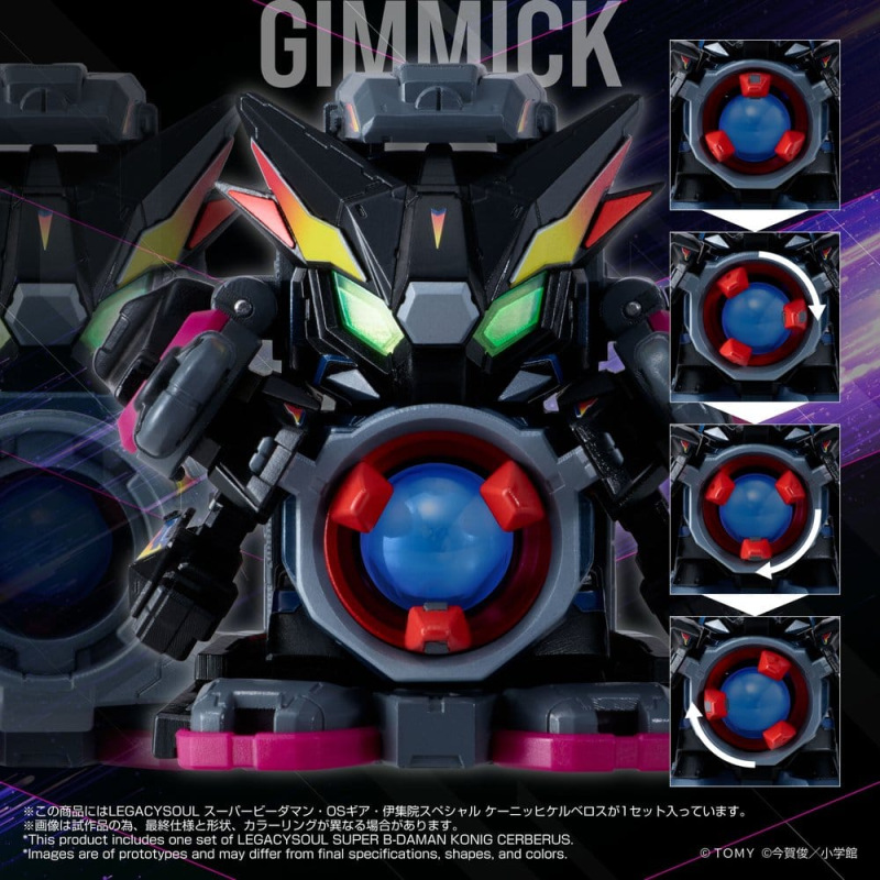 Legacysoul Super B-Daman Action Figure Konig Cerberus 1