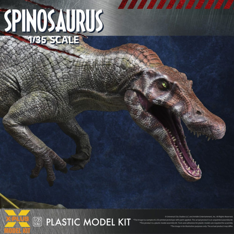 Jurassic Park III Plastic Model Kit 1/35 Spinosaurus 41 cm 1