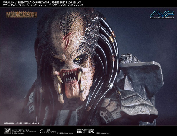 Scar Predator Life-Size Bust - CoolProps