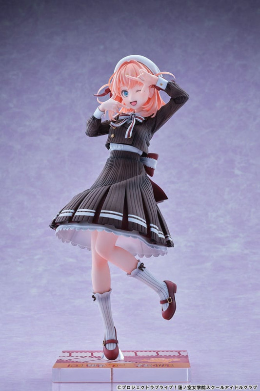 Love Live! Hasuno Sora Jogakuin School Idol Club PVC Statue 1/7 Hinoshita Kaho Fortune Movie Ver. 24 7