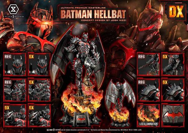 Batman Ultimate Premium Masterline Series Statue Hellbat Concept Design by Josh Nizzi Deluxe Version