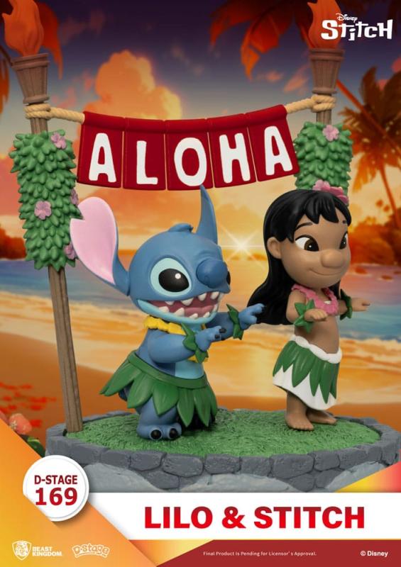 Lilo & Stitch D-Stage PVC Diorama Lilo & Stitch 16 cm 6