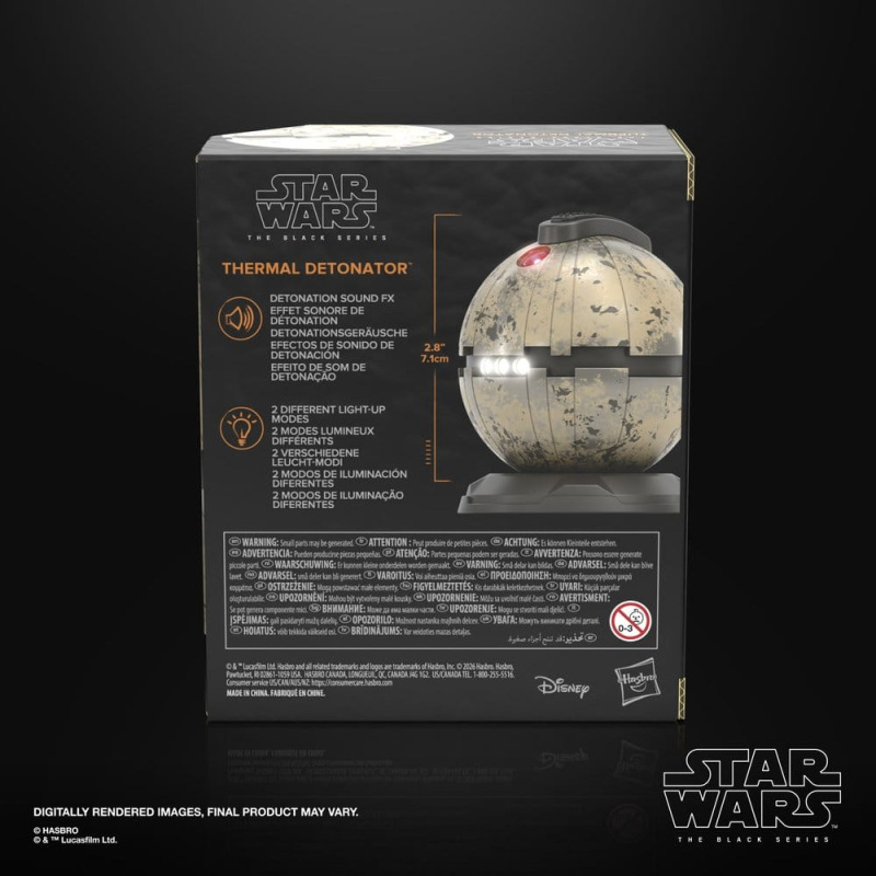 Star Wars Episode VI Black Series Electronic Thermal Detonator 14